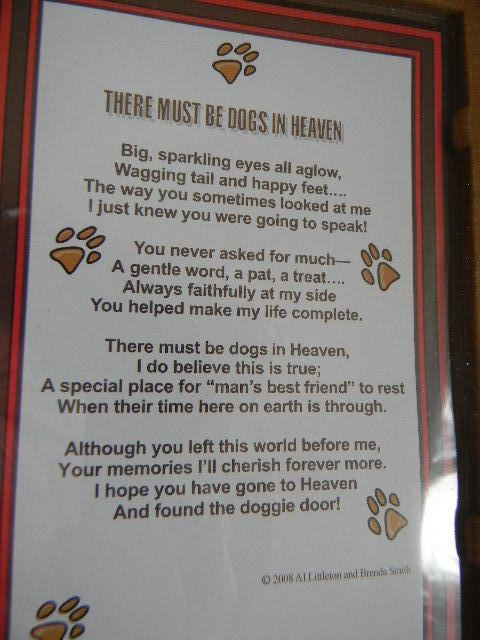 Best Friend (Dog) Pet Remembrance Hanging Wind Chime Memorial Photo Frame NIB