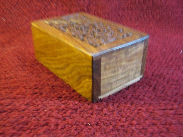 Wooden Funerary Box “Tree of Life” for Small Dog or Cat