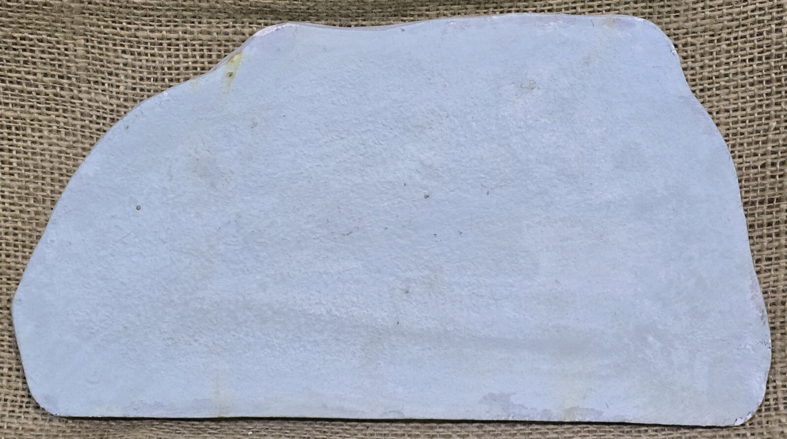 Memorial Stone Plaque Plaster for Loved One Pet Grave Memorial Garden 11″×6″×.5″