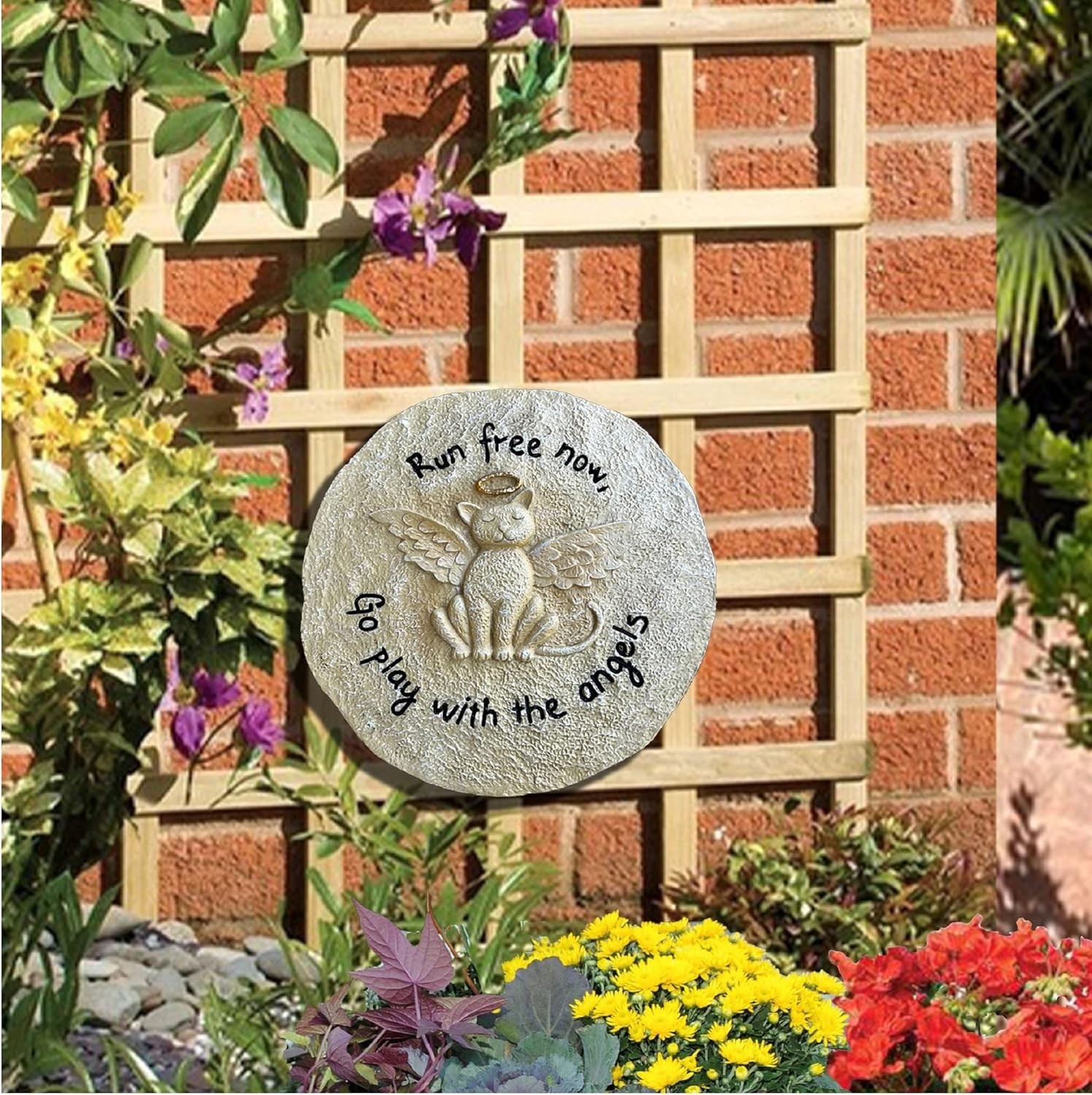 Elegant Waterproof Cat Memorial Stone – Durable Tribute for Beloved Pets