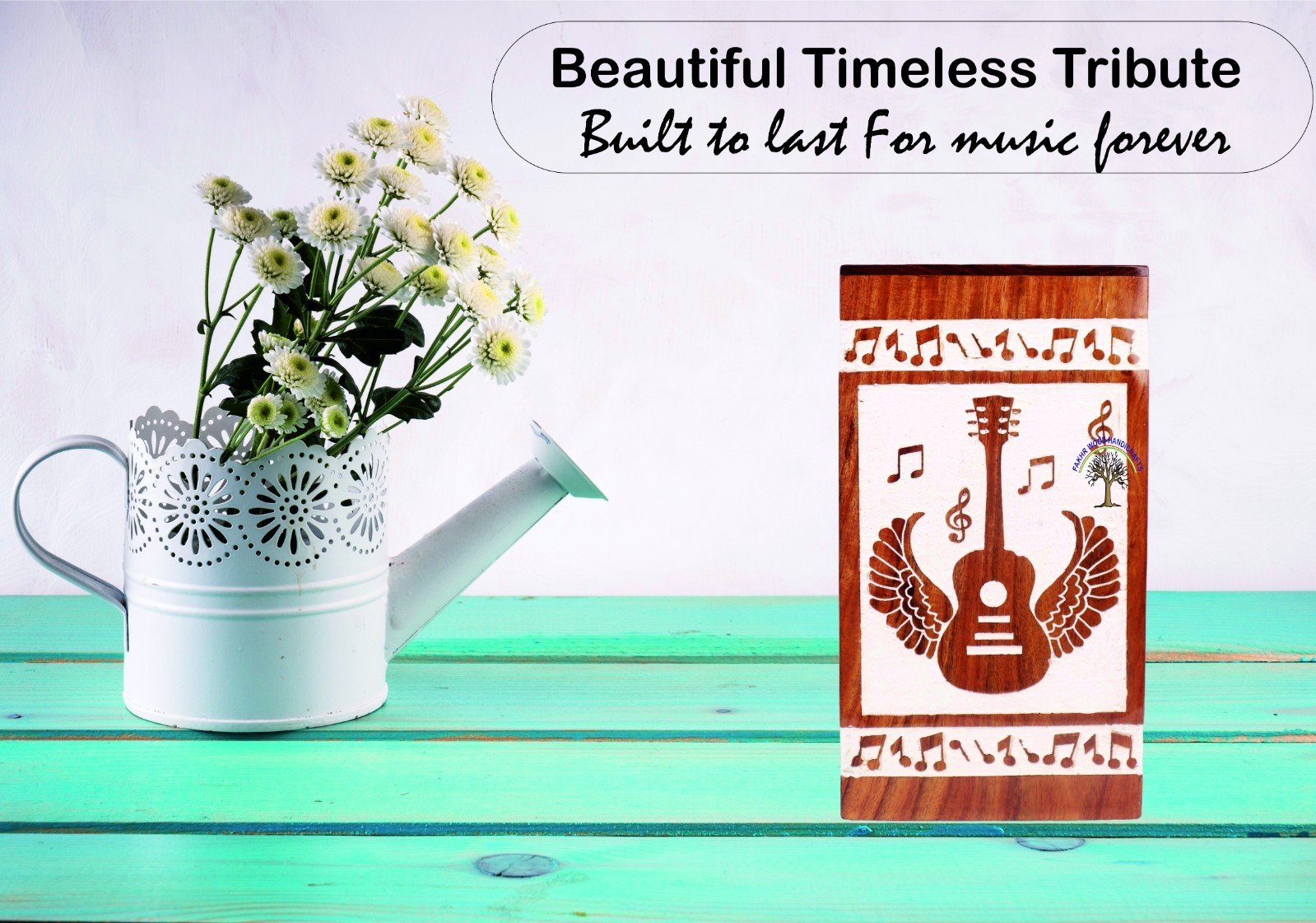 Rosewood Cremation Urn with Hand-Engraved Tree of Life – Wooden Funeral Urn