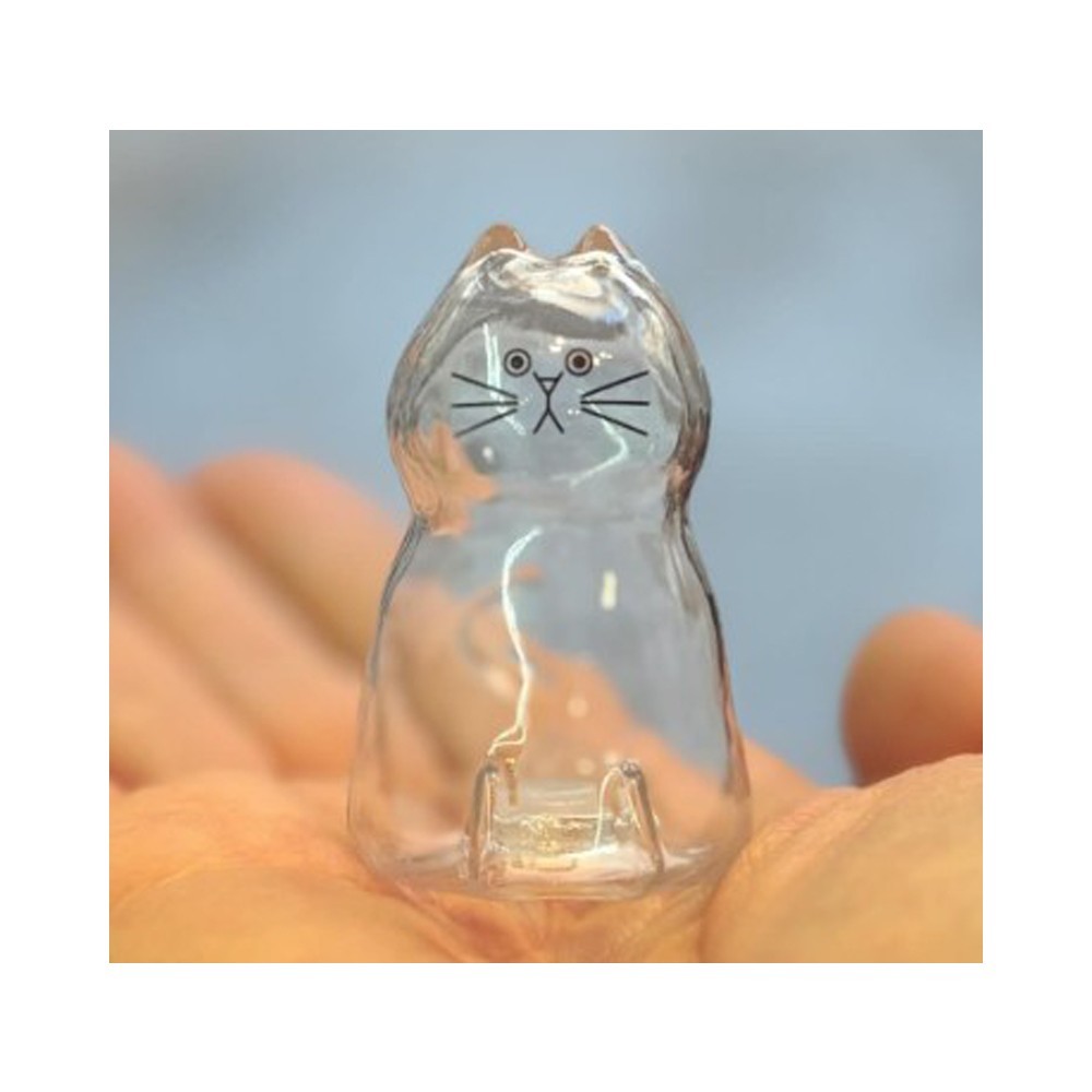 Pet Memorial CAT FUR Keychain Case Keepsake Holder Custom Cat Hair Charm Gift