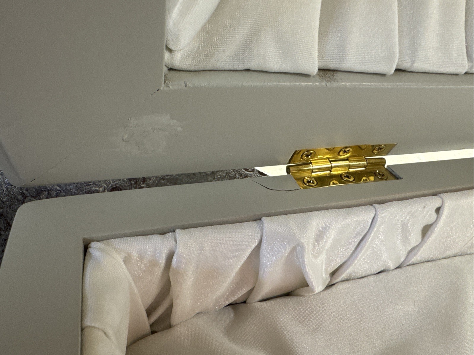 Handmade Pet Casket With Handles